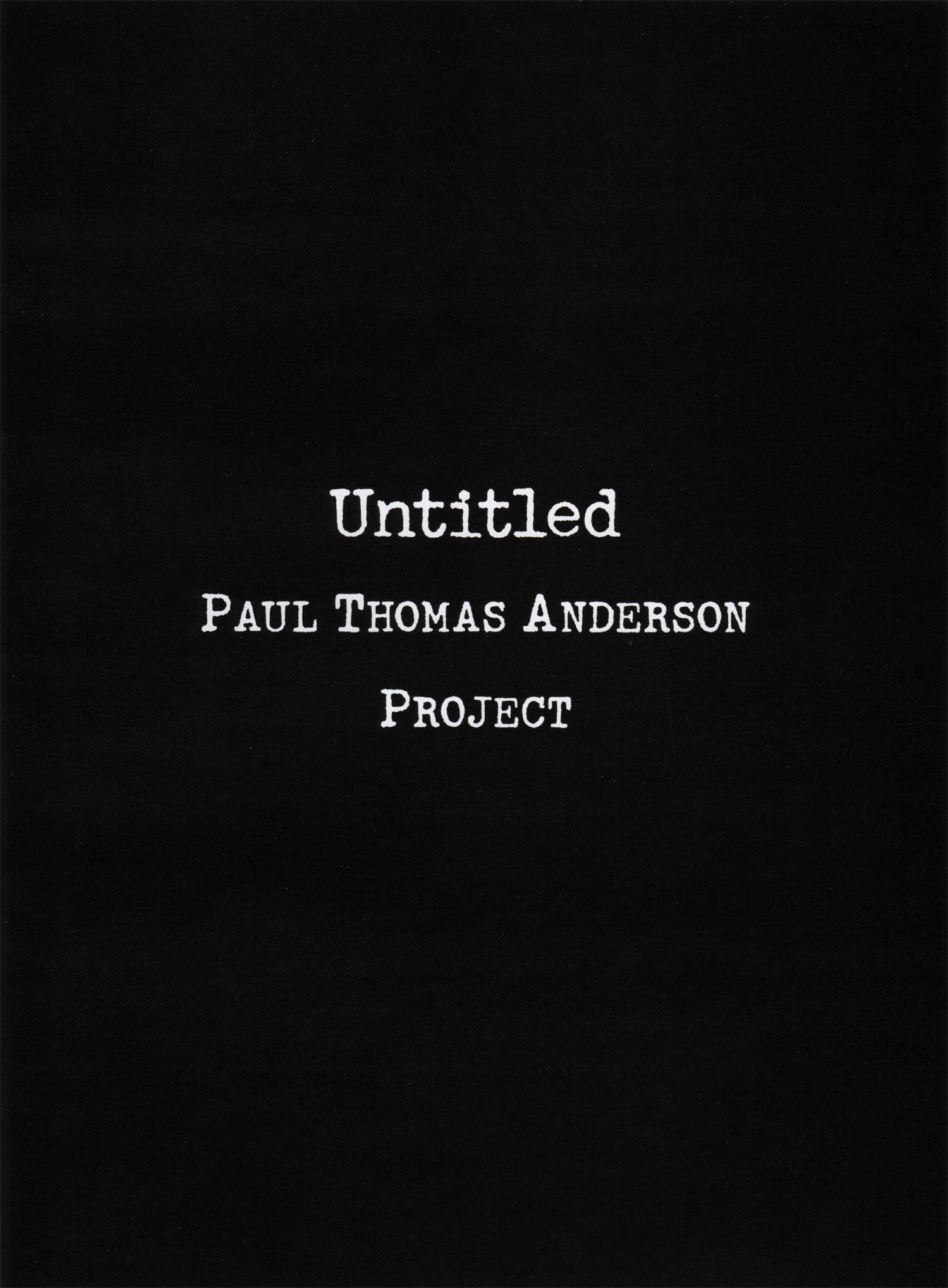 Movie Untitled Paul Thomas Anderson Event Film